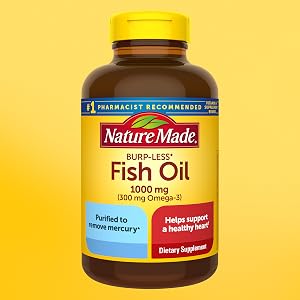 Nature Made Burp-Less Omega-3 from Fish Oil 1400 mg